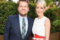 Джеймс Корден с супругой