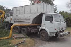 В Харьковской области грузовик протаранил газопровод