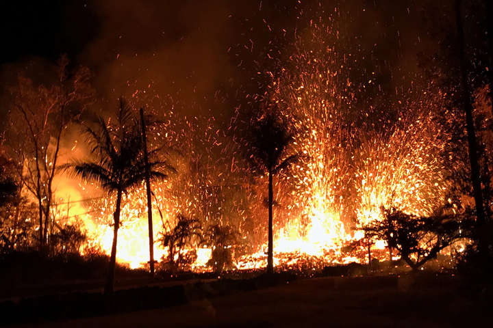 На Гаваях - нова евакуація через активність вулкана Кілауеа