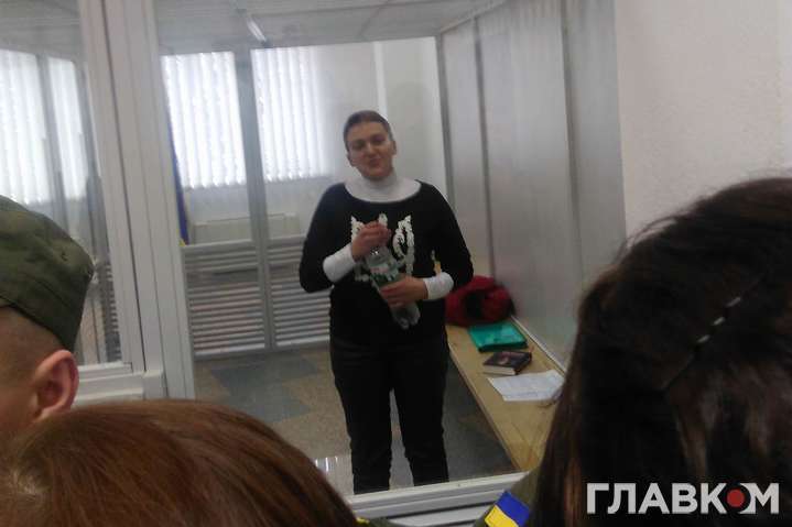 Савченко розказала, чим займається у камері