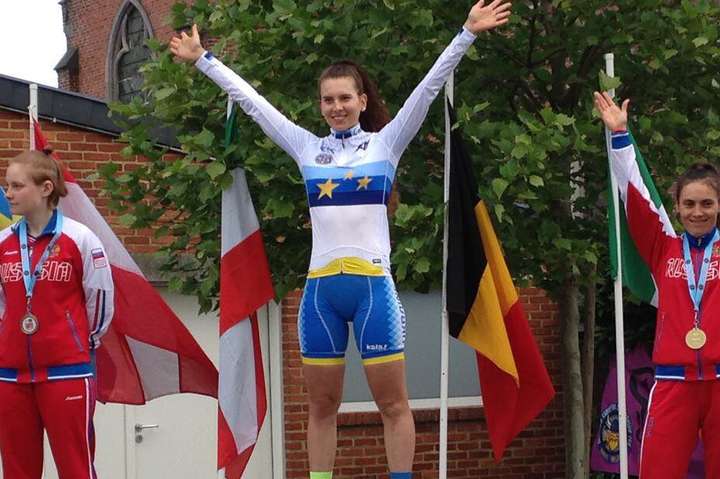 Українська дефлімпійка Топчанюк стала дворазовою чемпіонкою Європи з велоспорту