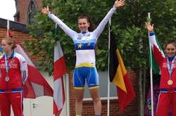 Українська дефлімпійка Топчанюк стала дворазовою чемпіонкою Європи з велоспорту