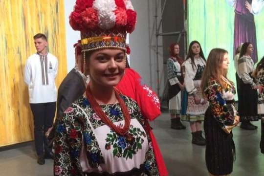 Українські амазонки: учасниці АТО вийшли на подіум у вишиванках