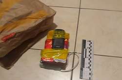 Муляж саморобного вибухового пристрою