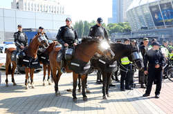 На НСК «Олімпійський» відбулися масштабні навчання силовиків до фіналу Ліги чемпіонів