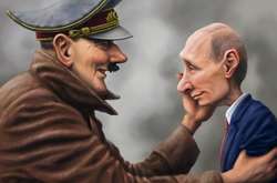 Російський центральний телеканал порівняв Путіна з Гітлером