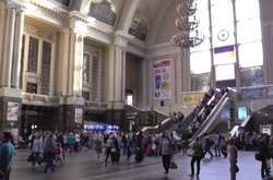 На столичному вокзалі з початку року зафіксовано понад сотню крадіжок та пограбувань