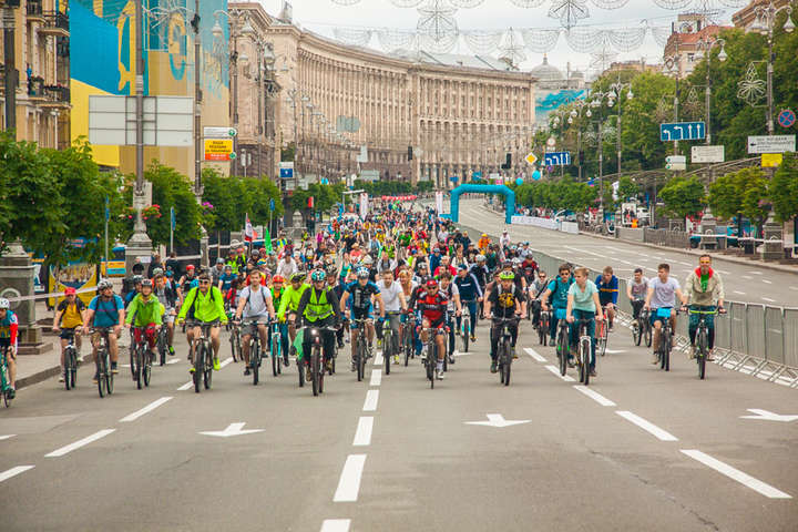 У суботу в Києві відбудеться велопробіг: які вулиці буде перекрито (список)