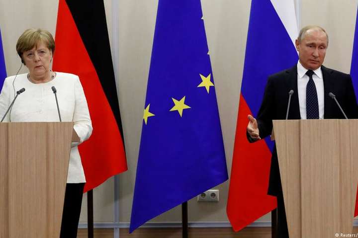 Меркель и Путин: Транзит газа из России через Украину сохранится