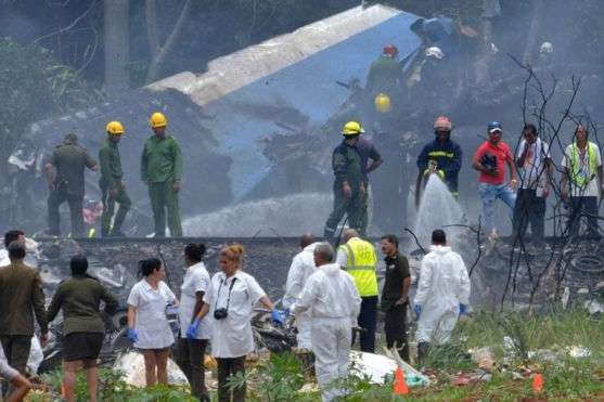 Пассажирский лайнер потерпел крушение на Кубе