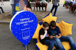 Як одесити День Європи відзначали