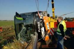 В Італії перекинувся пасажирський автобус: 26 постраждалих 