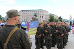У Києві склали присягу гвардійці-новобранці: фото