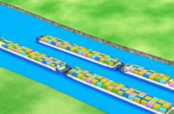 Білорусь закупить флот для перевезень вантажів на українському Дніпру