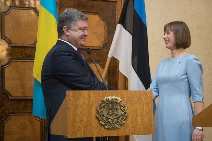 Порошенко зустрінеться з президентом Естонії