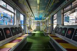У Київському метро з’явився вагон-стадіон