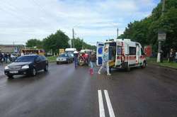  Місце смертельної ДТП у Борисполі 