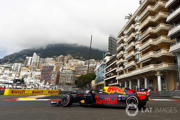 Формула-1. Гран Прі Монако. На першій практиці найкращий час показали пілоти Red Bull Racing