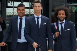 Літак з мадридським «Реалом» здійснив посадку в «Борисполі» (відео)