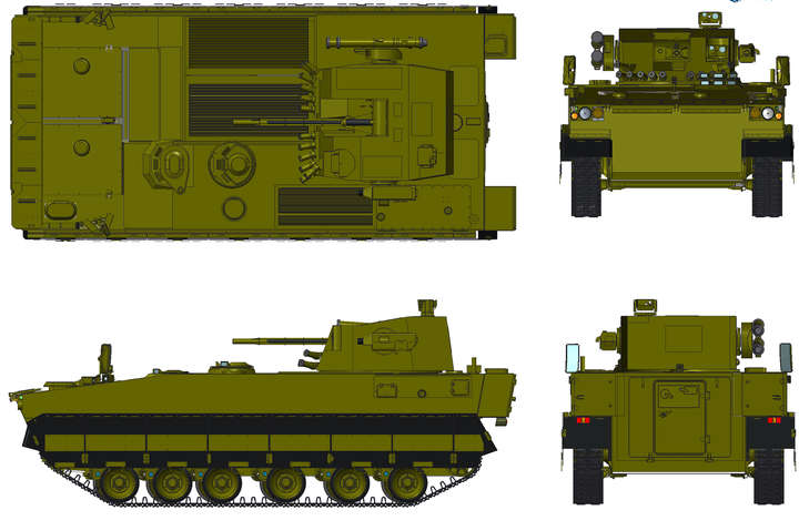 В Украине разрабатывают БМП и танк «нового поколения»