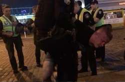 Затримання учасників бійки з англійськими фанатами