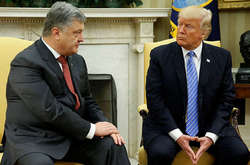  Петро Порошенко та Дональд Трамп 