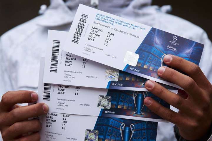 Билеты на финал Лиги чемпионов Федерация футбола продает через спекулянтов — СМИ