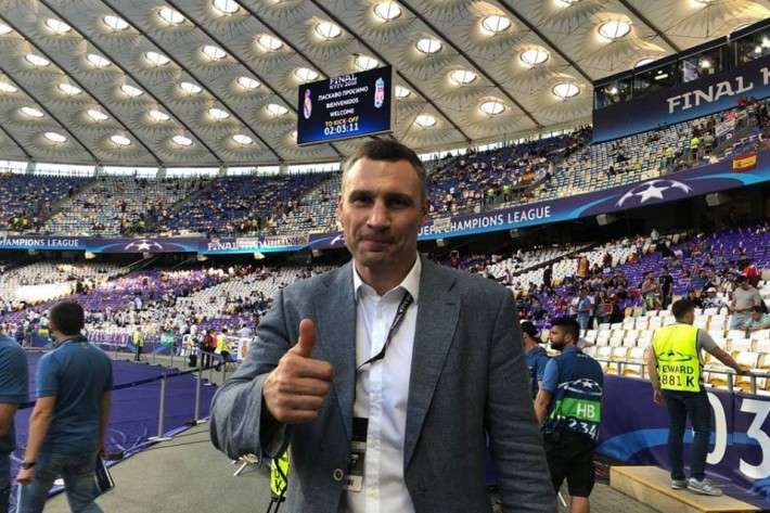 Кличко заявив, що вболівальники «Ліверпуля» і «Реала» вражені Києвом