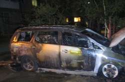 В Ужгороді невідомі спалили машину прокурора