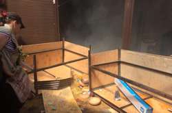 Радикали влаштували погром на столичному ринку, де побили пенсіонера