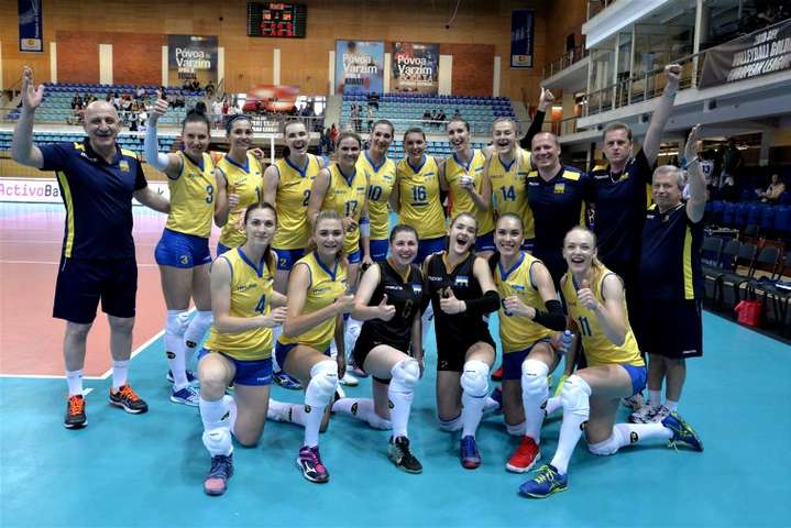 Жіноча збірна України з волейболу. Фото: cev.eu - Жіноча збірна України без проблем здолала збірну Португалії