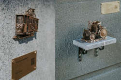 У Києві з’явилися ще дві бронзові міні-скульптури (фото)