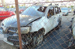 Автомобіль Станіслава Коломійця, помічника Ігоря Мосійчука