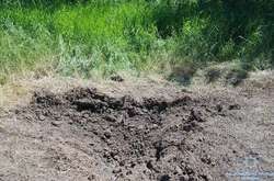 Місце обстрілу бойовиків у селищі Залізне