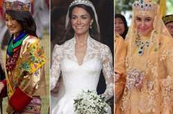 Фотографии королевских свадебных платьев со всего мира, которые мечтала примерять каждая девушка