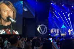 Концерт Олега Винника в Тернополе начался с минуты молчания