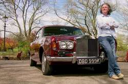 В Киеве засветился раритетный автомобиль Rolls-Royce