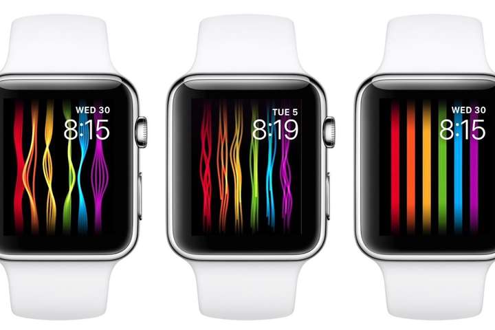 В Apple Watch появится циферблат с символом ЛГБТ-сообщества