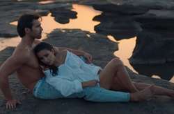 Ани Лорак на съемках нового видеоклипа