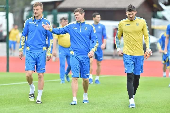 Збірна України з футболу розпочала підготовку до товариського матчу з Албанією