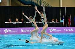 Українські синхроністки завоювали три золота на етапі Світової серії в Канаді