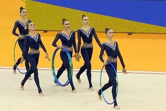 Україна виборола п'ять медалей на чемпіонаті Європи з художньої гімнастики