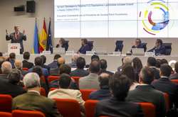 Президент Петро Порошенко на зустрічі з представниками іспанського бізнесу