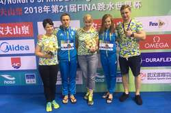 Збірна України завоювала срібло Кубка світу зі стрибків у воду, що проходить в Китаї