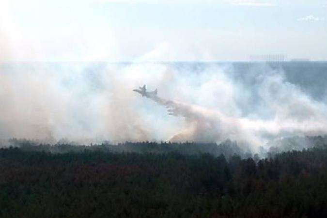 Рятувальники знайшли смолоскипи на місці пожежі у Чорнобилі 