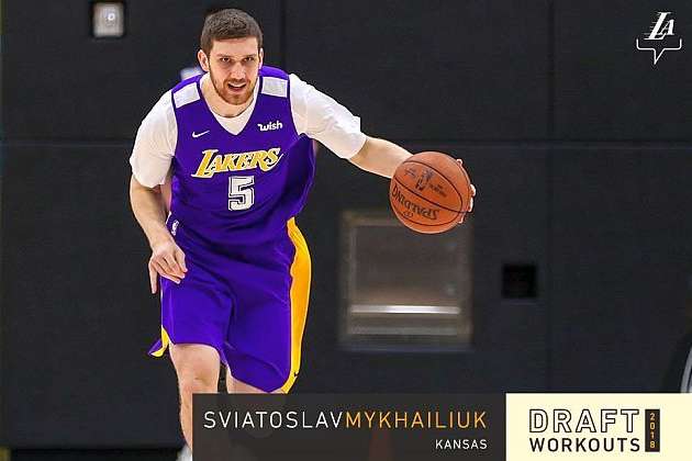Українець Михайлюк вразив клуб НБА «Лос-Анджелес Лейкерс» (відео)