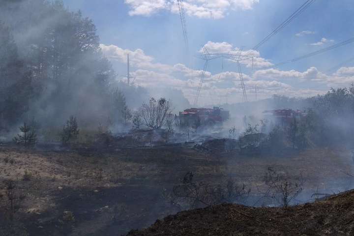 Пожежа у зоні ЧАЕС зменшилася з 12 до 3 гектарів