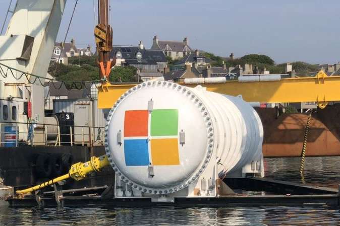 Microsoft разместила дата-центр на дне Северного моря