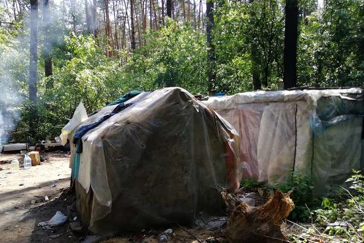 Поліція Києва порушила кримінальну справу через погром «Нацдружинами» табору ромів