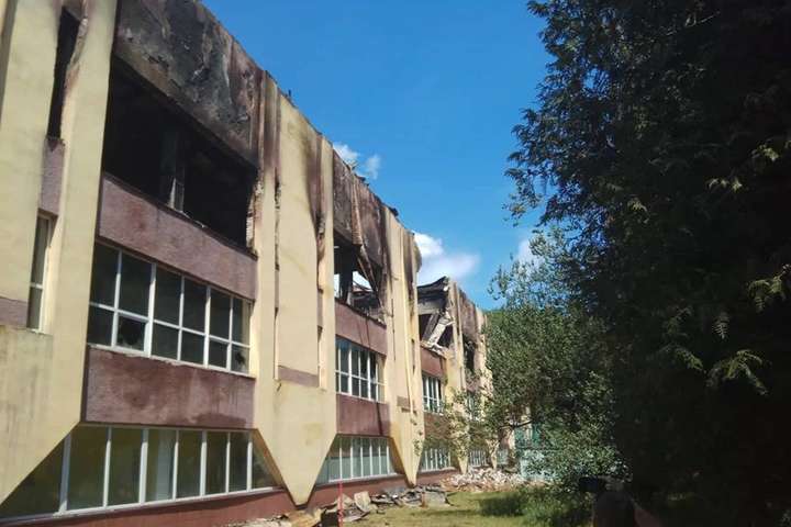 Жданов не виключає, що спортивну базу у Львові підпалили навмисно
